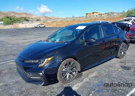 2022 Toyota Corolla Se из США, поврежденный, VIN JTDS4MCE6NJ095340